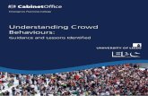 Understanding Crowd Behaviours: Guidance and Lessons - Gov.uk
