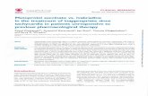 Metoprolol succinate vs. ivabradine in the treatment -