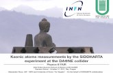 Kaonic atoms measurements by the SIDDHARTA experiment at the