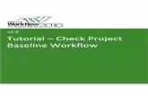 NW4PS Tutorial Check Project Baseline Project -