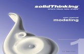 modeling - solidThinking