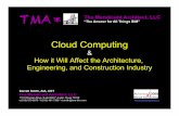 2013-04-05 - TMA - Cloud Computing and how it will Affect - CEFPI