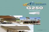 G250 Series Product Brochure - NuImage Awnings