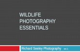 Wildlife Photography Essentials Presentation - Richard Seeley