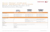 WorkCentre 6400 Detailed Specifications - Xerox