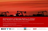 Formulation of Energy Policy in China: Key Actors and ...