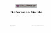 Reference Guide - Mulberry