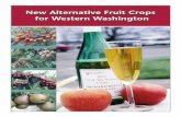 Alternative Fruit Crops for Western Washington - Washington State