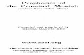 Prophecies of the Promised Messiah - Ahmadiyya Anjuman Isha'at-e