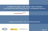 directory of the spanish nanotechnology community - NANOfutures