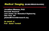 Medical Imaging (EL582/BE620/GA4426)