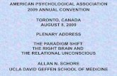 AMERICAN PSYCHOLOGICAL ASSOCIATION 2009 ANNUAL