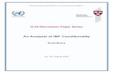 An Analysis of IMF Conditionality - UNCTAD