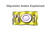 Nutrition Trends: The Glycemic Index Explained