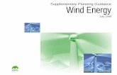 Supplementary Planning Guidance Wind Energy
