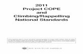2011 Project COPE and Climbing/Rappelling National Standards