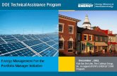 DOE Technical Assistance Program - Energy