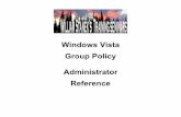 Vista Group Policy Reference - William Stanek