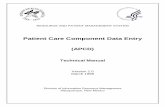 RPMS Patient Care Component Data Entry - Indian Health Service