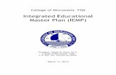 Integrated Educational Master Plan (IEMP)