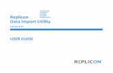 Replicon Data Import Utility User Guide - Web Timesheet Software