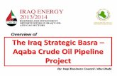 Overview of The Iraq Strategic Basra Aqaba Crude Oil