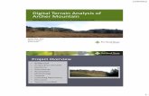 Digital Terrain Analysis of Archer Mountain