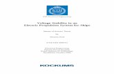 Voltage Stability in an Electric Propulsion System for Ships - KTH