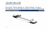 Front Non-Drive Steering Axles - AxleTech International