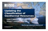 Updating the Classification of Geothermal Resources - Presentation