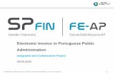 Electronic Invoice in Portuguese Public Administration