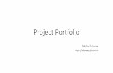 Project Portfolio - GitHub Pages