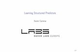 Learning Structured Predictors