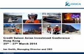 Credit Suisse Asian Investment Conference Hong Kong 25 27 ...