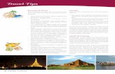 Travel Tips - Air Mandalay (Official Site)