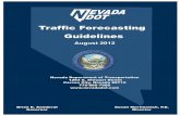 Traffic Forecasting Manual Nevada Department of Transportation
