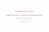 Agile PLM DataMart Setup Guide - Oracle Documentation