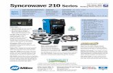 Syncrowave 210 - Miller - Welding Equipment - MIG/TIG/Stick