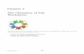 Chapter 2 The Chemistry of Life Worksheets