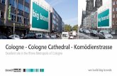 Cologne - Cologne Cathedral - Kom¶dienstrasse