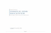 SIMPLE SDR RECEIVER - Simple Circuits Inc