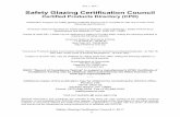 Safety Glazing Certification Council - SGCC