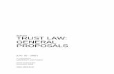 Report on Trust Law: General Proposals - Law Reform Commission
