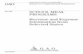 GAO-03-569 School Meal Programs: Revenue and Expense