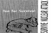 Ten for Survival - Surviving Nuclear Attack - ORAU