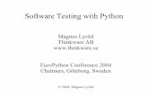 Software Testing with Python - Thinkware AB