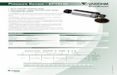 Pressure Sensor - EPT9100 - Variohm