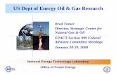 US Dept of Energy Oil & Gas Research