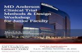 Clinical Trials Methods & Design Workshop Brochure and