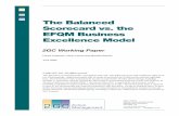 The Balanced Scorecard vs. the EFQM Business Excellence Model